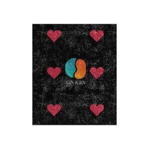 Warm and Comfy "GiN & JiN" Velvet Blanket